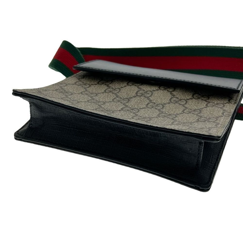 Gucci GG Supreme Double Web Belt Bag - Picture 7 of 13